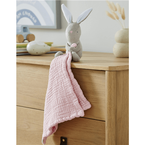 Kiki & Sebby Hop Hop Bunny Pink Comforter  Kikki & Sebbi   