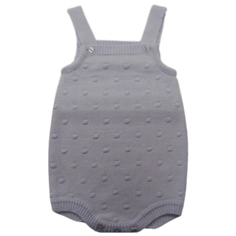 Kinder Bubble Knit Romper Blue  My Store newborn  