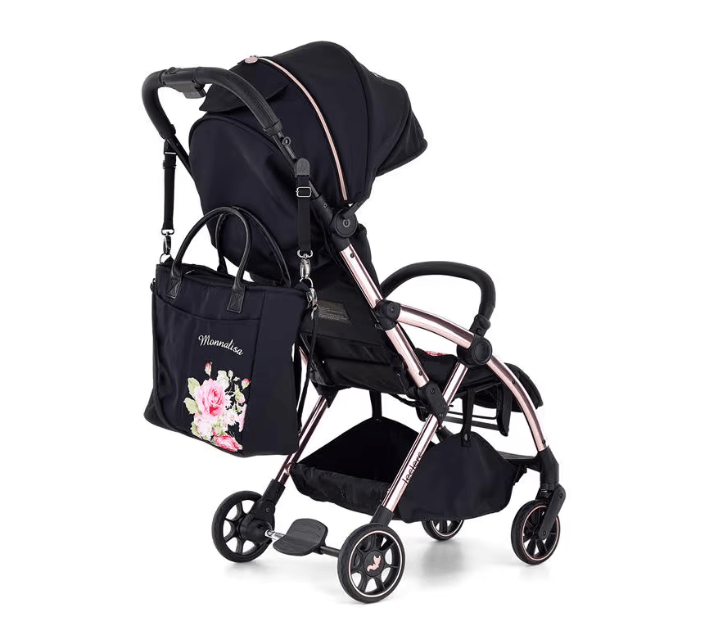 Leclercbaby by Monnalisa influencer stroller - Black  Leclerc Baby   