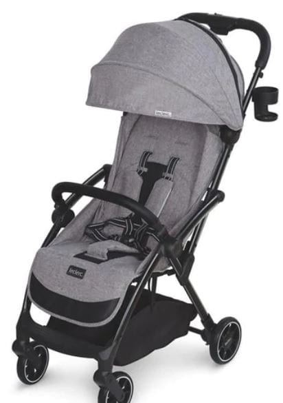 Leclercbaby Influencer Stroller in Grey Melange  Leclerc Baby   