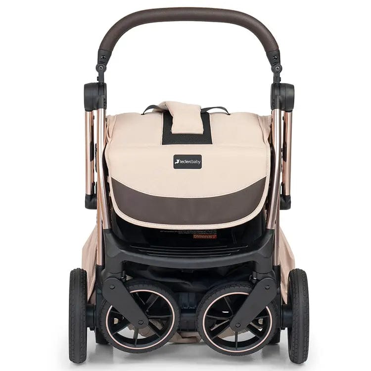 Leclercbaby Influencer Stroller in Sand Chocolate  Leclerc Baby   