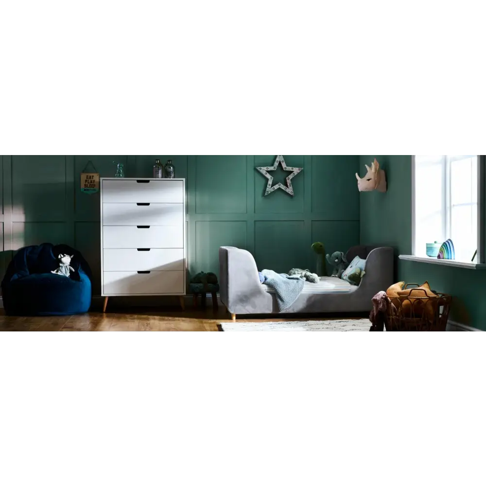 Lumi Toddler Bed - Grey  Obaby   