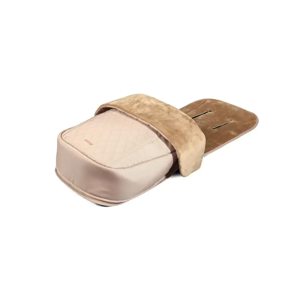 Mee-go Cocoon 4-in-1 Travel System with 360° Spin Car Seat ISOFIX Base & House Stand - Toffee