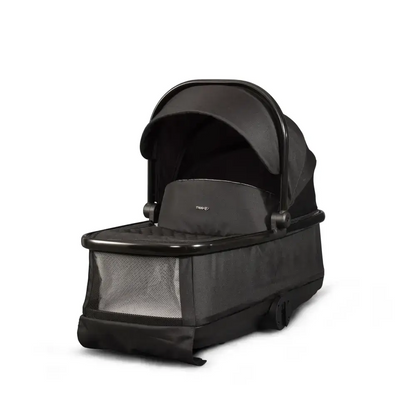 Mee-go Cocoon 4-in-1 Travel System with 360° Spin Car Seat ISOFIX Base & House Stand - Liquorice