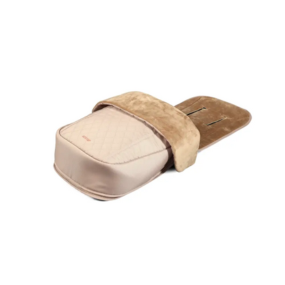 Mee-go Cocoon 4-in-1 Travel System with 360° Spin Car Seat ISOFIX Base & House Stand - Toffee