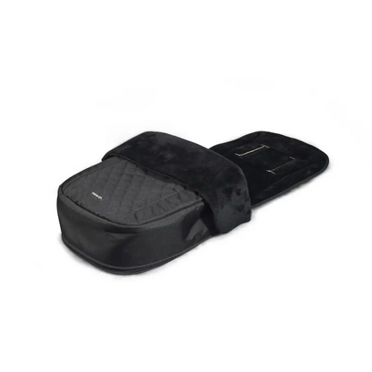 Mee-go Cocoon 4-in-1 Travel System with 360° Spin Car Seat ISOFIX Base & House Stand - Liquorice