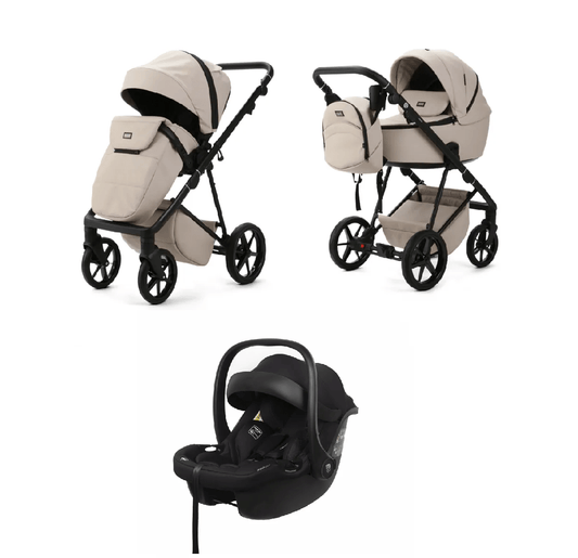 Mee-Go Milano Evo 3 in 1 Travel System - Sahara  Mee-go 3 in 1 Travel system Only  