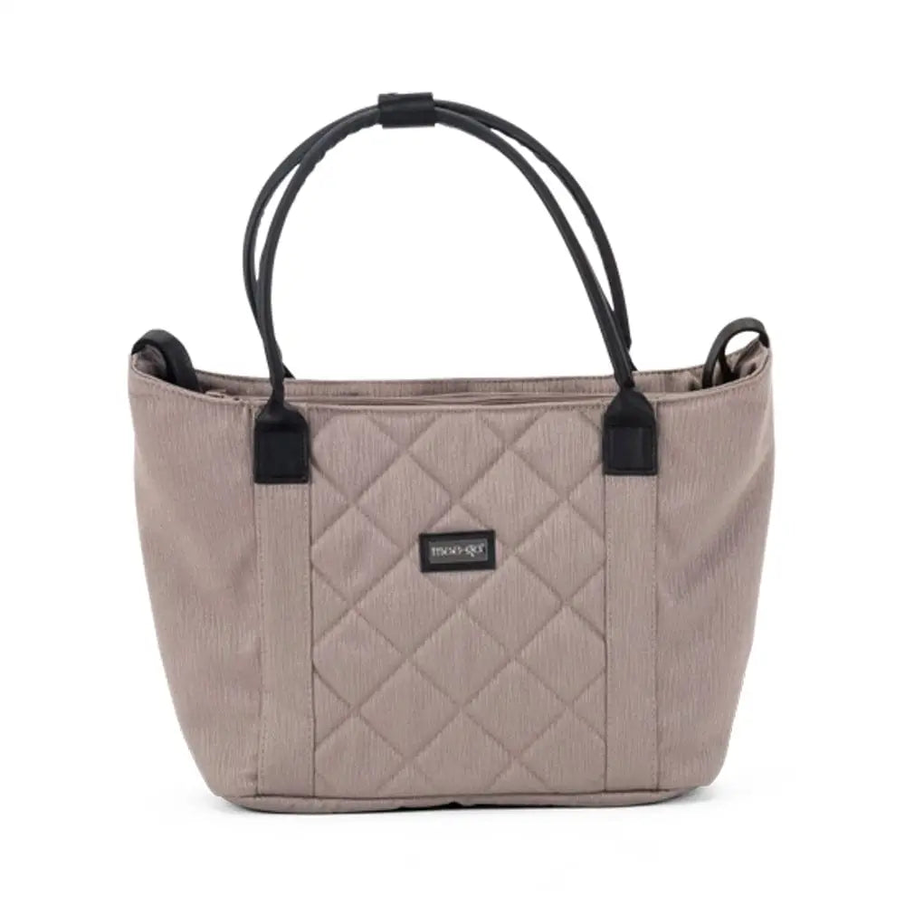 Mee-Go Milano Natura 3 in 1 Travel System + ISOFIX Base – Cappuccino | with 360 Spin Car Seat General Mee-go