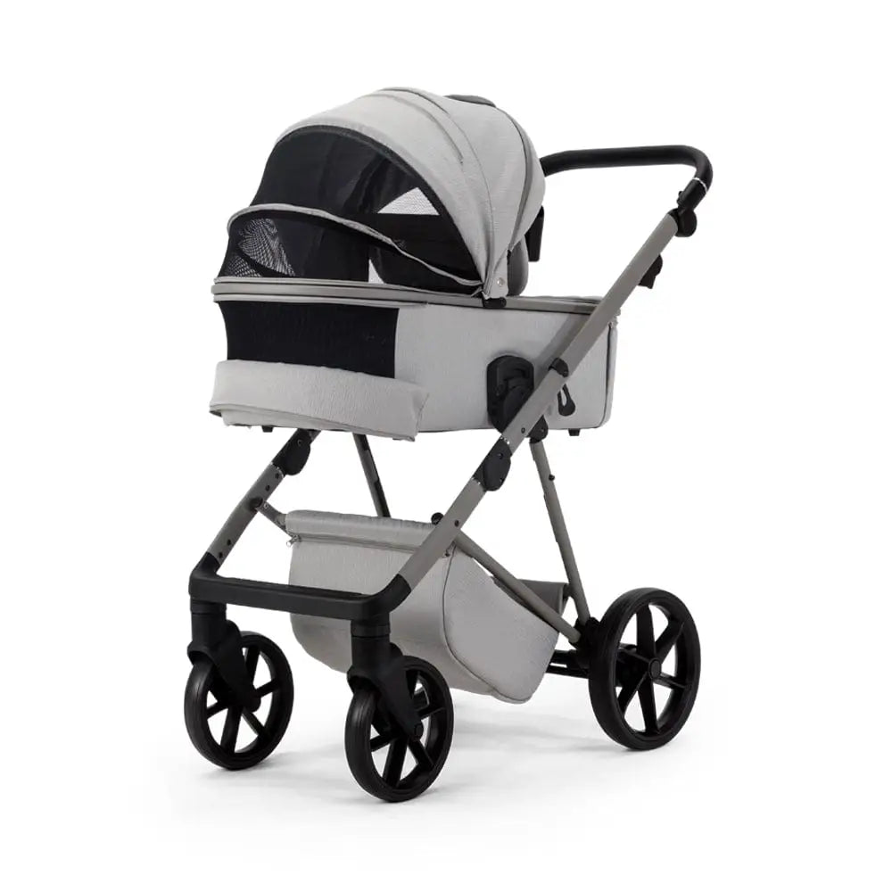 Mee-Go Milano Natura 3 in 1 Travel System + Isofix - Moon Grey General Mee-go