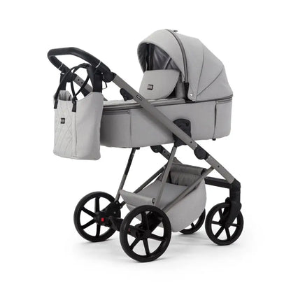 Mee-Go Milano Natura 3 in 1 Travel System + Isofix - Moon Grey General Mee-go