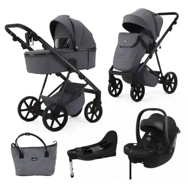 Mee-go General Mee-Go Milano Natura 3 in 1 Travel System + Isofix - Stone