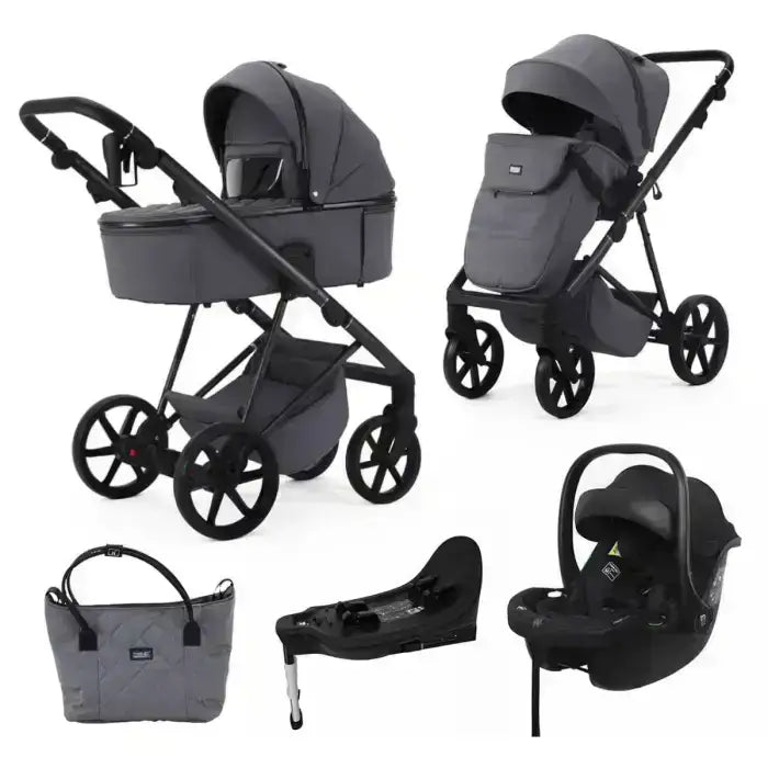 Mee-go General Mee-Go Milano Natura 3 in 1 Travel System + Isofix - Stone