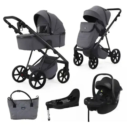 Mee-go General Mee-Go Milano Natura 3 in 1 Travel System + Isofix - Stone