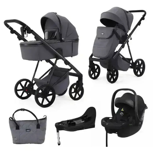 Mee-go General Mee-Go Milano Natura 3 in 1 Travel System + Isofix - Stone