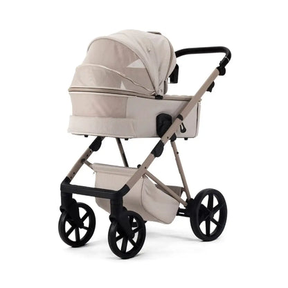 Mee-Go Milano Natura 3 in 1 Travel System + Isofix - Vanilla General Mee-go