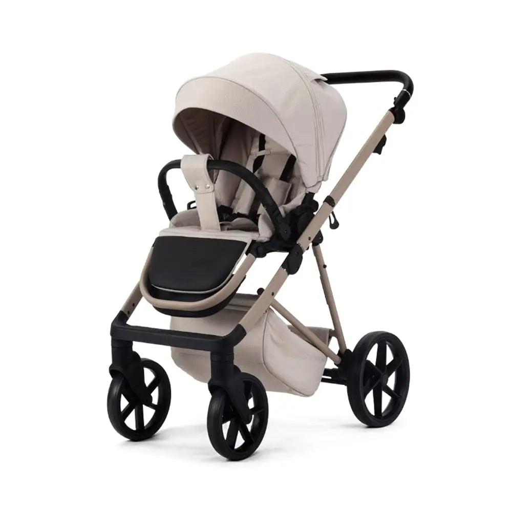 Mee-Go Milano Natura 3 in 1 Travel System + Isofix - Vanilla General Mee-go