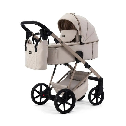 Mee-Go Milano Natura 3 in 1 Travel System + Isofix - Vanilla General Mee-go