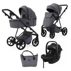Mee-Go Milano Natura 3 in 1 Travel System - Stone