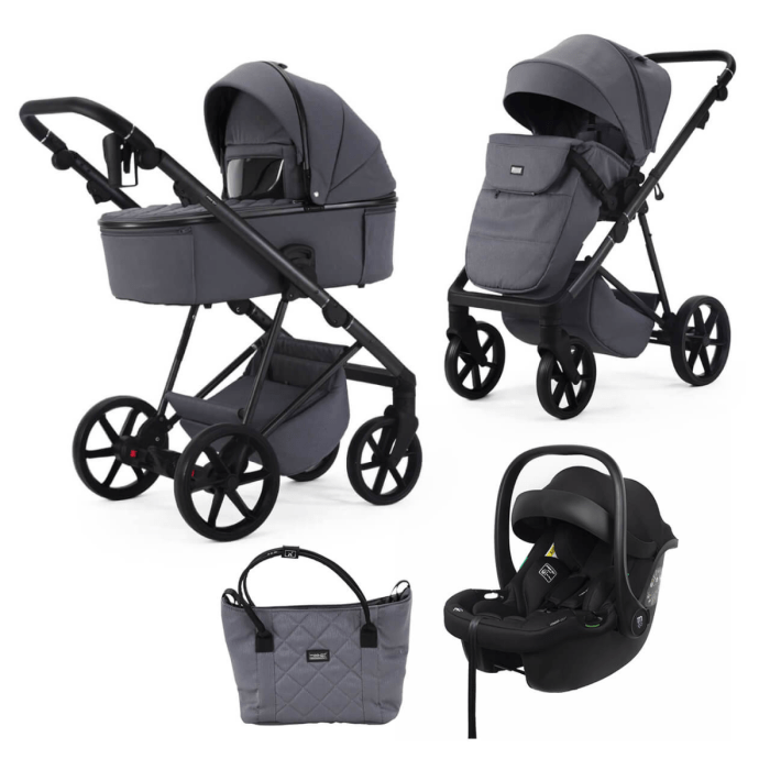 Mee-Go Milano Natura 3 in 1 Travel System - Stone General Mee-go