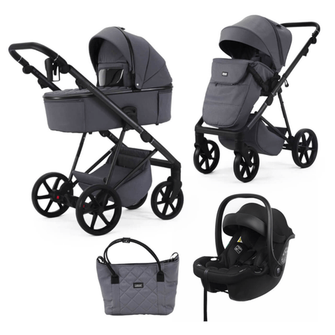 Mee-Go Milano Natura 3 in 1 Travel System - Stone