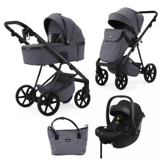 Mee-Go Milano Natura 3 in 1 Travel System - Stone General Mee-go