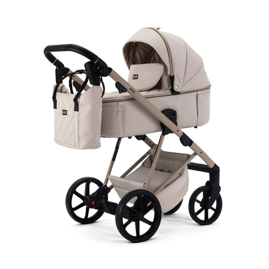 Mee-Go Milano Natura 2 in 1 Travel System - Vanilla General Mee-go