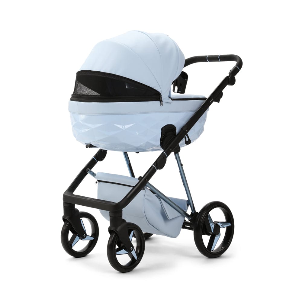 Mee-Go Quantum Special Edition Travel System With Isofix Base - Powder Blue  Mee-go   