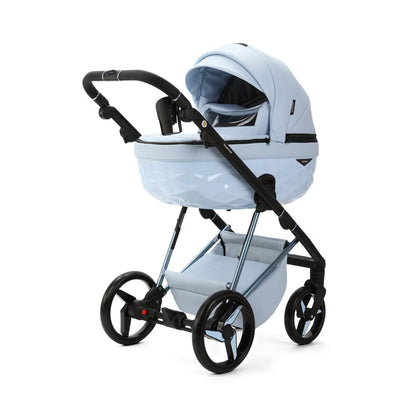 Mee-Go Quantum Special Edition Travel System With Isofix Base - Powder Blue  Mee-go   