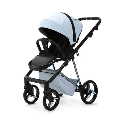 Mee-Go Quantum Special Edition Travel System With Isofix Base - Powder Blue  Mee-go   