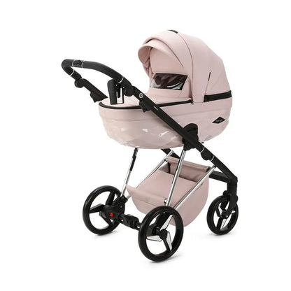 Mee-Go Quantum Special Edition Travel System with Isofix - Pretty in Pink Mee-go