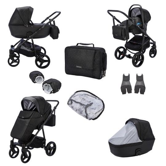 Mee-go Santino Galaxy Black 3 in 1 Travel System General Mee-go   