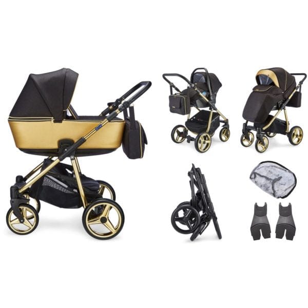 Mee-go Santino Glided Gold 3 in 1 Travel System General Mee-go   