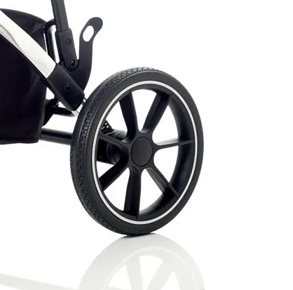 Mee-go Uno + 2 in 1 Pram Package Single to Double - Abstract Black  Mee-go   