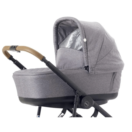 Mee-go Uno + Carrycot - Pearl Grey  Mee-go   