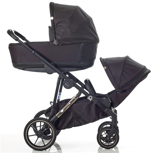 Mee-go Uno + Double Pram Package - Dusty Rose  Mee-go   