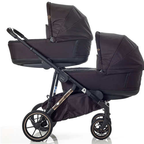 Mee-go Uno + Twin Pram Package - Dusty Rose  Mee-go   