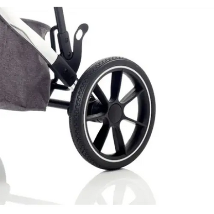 Mee-go Uno + Twin Pram Package - Pearl Grey  Mee-go   