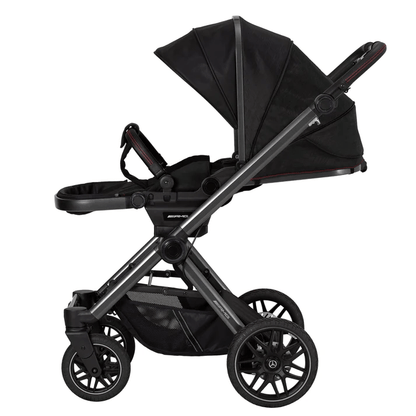 Mercedes AMG GT² Pushchair Bundle - Charcoal Black Mercedes Benz