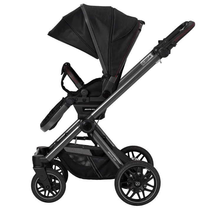Mercedes AMG GT² Pushchair Bundle - Charcoal Black Mercedes Benz