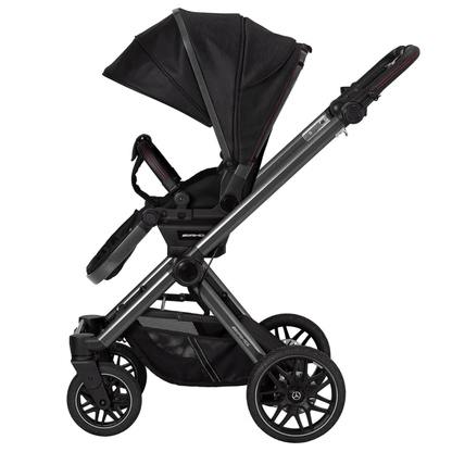 Mercedes AMG GT² Pushchair Bundle - Charcoal Black Mercedes Benz