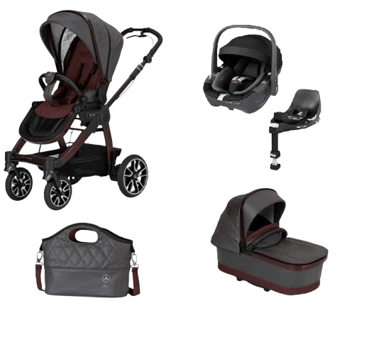 Mercedes Avantgarde All-Terrain GTR 3 in 1 Maxi Cosi Pebble Pro Bundle - Tourmaline Mercedes Benz