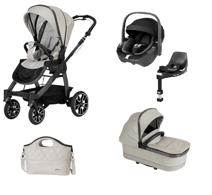 Mercedes Avantgarde All-Terrain GTR 3 in 1 Travel System Maxi Cosi Pebble Pro Bundle - Moonstone Mercedes Benz