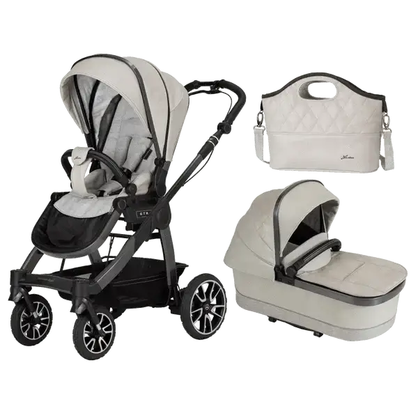 Mercedes Avantgarde All-Terrain GTR Pushchair Bundle - Moonstone Mercedes Benz