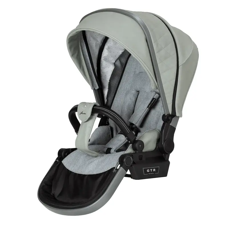 Mercedes Avantgarde All-Terrain GTR Pushchair Bundle - Sage Grey Mercedes Benz