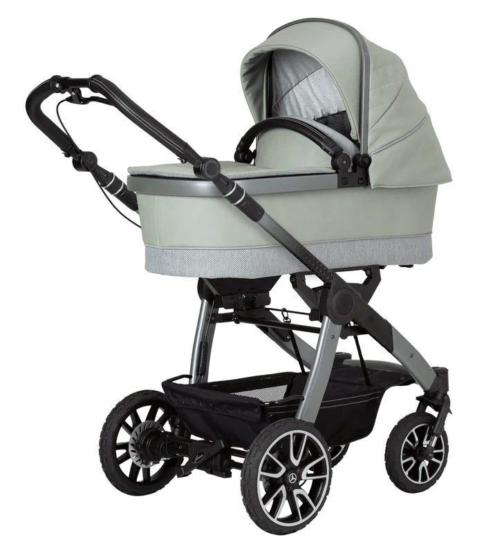 Mercedes Avantgarde All-Terrain GTR Pushchair Bundle - Sage Grey Mercedes Benz