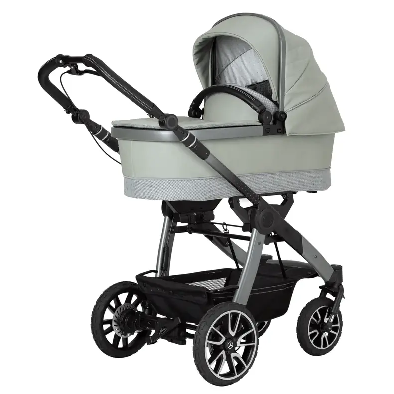 Mercedes Avantgarde All-Terrain GTR Pushchair Bundle - Sage Grey Mercedes Benz