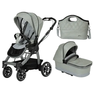 Mercedes Avantgarde All-Terrain GTR Pushchair Bundle - Sage Grey Mercedes Benz