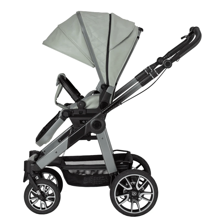 Mercedes Avantgarde All-Terrain GTR Pushchair Bundle - Sage Grey Mercedes Benz