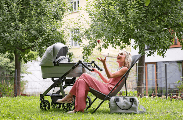 Mercedes Avantgarde All-Terrain GTR Pushchair Bundle - Sage Grey Mercedes Benz