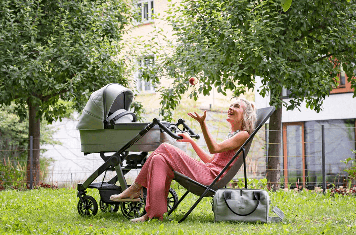 Mercedes Avantgarde All-Terrain GTR Pushchair Bundle - Sage Grey Mercedes Benz